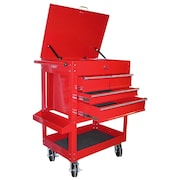 K-Tool International Tool Cart 4 Drawer Hd Red KTI75140